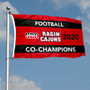 Louisiana Lafayette Ragin Cajuns 2020 Football Conference Champions Flag
