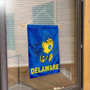 Delaware Blue Hens Banner with Suction Cup