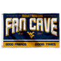 West Virginia Fan Man Cave Game Room Banner Flag