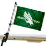 North Texas Mean Green Golf Cart Flag Pole and Holder Mount