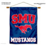 Southern Methodist Mustangs Wall Banner