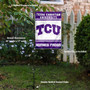 Texas Christian University Garden Flag and Stand