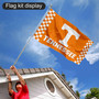 Tennessee Volunteers Checkerboard Flag Pole and Bracket Kit