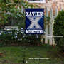 Xavier Musketeers Wordmark Garden Flag and Pole Stand
