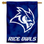 Rice Owls Logo Banner Flag