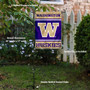 University of Washington Garden Flag and Stand