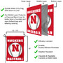 Nebraska Cornhuskers Baseball Team Garden Flag