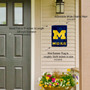 Michigan Wolverines Banner with Suction Cup