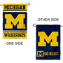 Michigan Wolverines Banner with Suction Cup