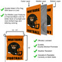 Wartburg Knights Helmet Yard Garden Flag