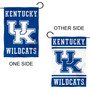 Kentucky UK Wildcats Logo Garden Flag and Pole Stand
