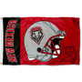 New Mexico Lobos Football Helmet Flag