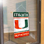Miami Canes Window and Wall Banner