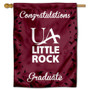 Arkansas Little Rock Trojans Congratulations Graduate Flag