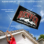 Denver Pioneers Flag Pole and Bracket Kit