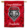 New Mexico Lobos Congratulations Graduate Flag