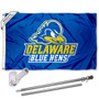 Delaware Blue Hens Flag Pole and Bracket Kit