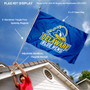 Delaware Blue Hens Flag Pole and Bracket Kit