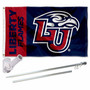LU Flames Flag Pole and Bracket Kit