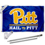 Pittsburgh Panthers Hail to Pitt Flag Pole and Bracket Kit