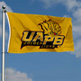 Arkansas Pine Bluff Golden Lions Wordmark Flag