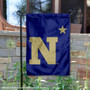 Navy N-Star Logo Garden Flag