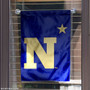 Navy N-Star Logo Garden Flag