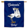 Montana State Bobcats New Baby Flag