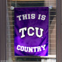 Texas Christian University Country Garden Flag