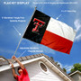 Texas Tech Red Raiders State Flag Pole and Bracket Kit