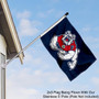 Fresno State Bulldogs 2x3 Foot Small Flag