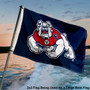 Fresno State Bulldogs 2x3 Foot Small Flag