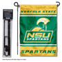 Norfolk State Spartans Garden Flag and Pole Stand Holder