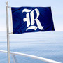 Rice Owls Boat and Mini Flag