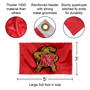 Maryland Terrapins Flag Pole and Bracket Kit