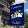 Toledo Rockets Congratulations Graduate Flag