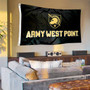Army Black Knights Banner Flag with Tack Wall Pads