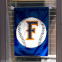 Fullerton Titans Baseball Garden Flag
