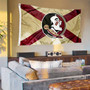 Florida State Seminoles Banner Flag with Tack Wall Pads