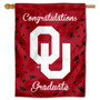 Oklahoma Sooners Congratulations Graduate Flag