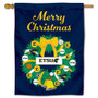 ETSU Bucs Happy Holidays Banner Flag