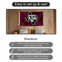 Texas A&M Aggies Banner Flag with Tack Wall Pads