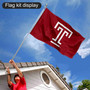 Temple Owls Block T Flag Pole and Bracket Kit