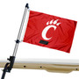 Cincinnati Bearcats Golf Cart Flag Pole and Holder Mount