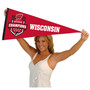 Wisconsin Badgers Womens 2023 College Hockey Champions Pennant