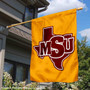 Midwestern State Mustangs Double Sided House Flag