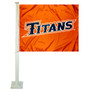 UC Fullerton Titans Logo Car Flag