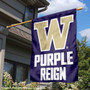 Washington Huskies Purple Reign House Flag