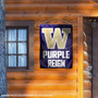 Washington Huskies Purple Reign House Flag