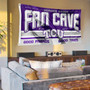 Texas Christian Horned Frogs Fan Man Cave Game Room Banner Flag